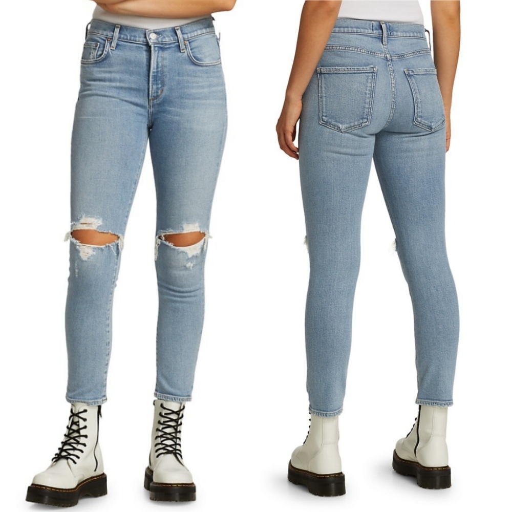 AGOLDE Toni Slim Straight Pristine Jeans